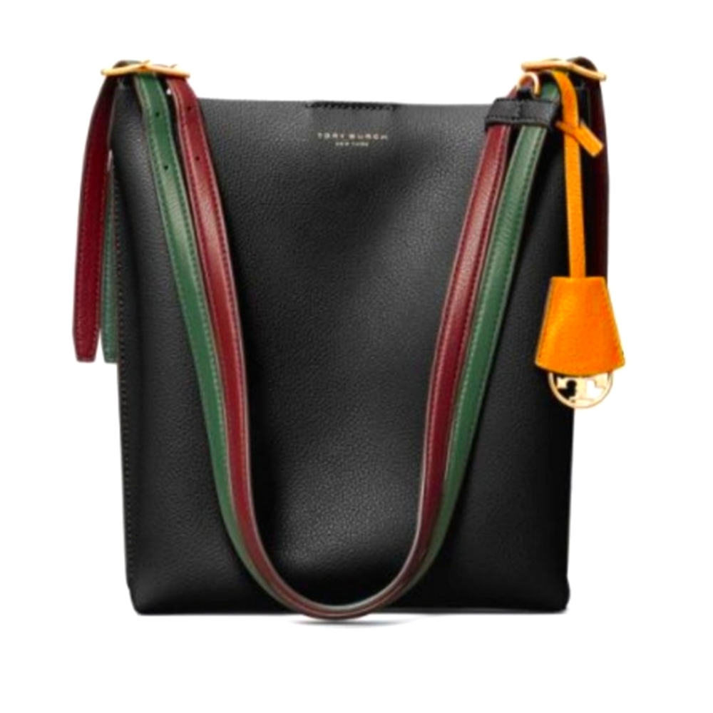 Tory Burch Perry Leather Bucket Bag. NWT